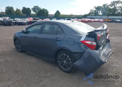 2014 Toyota Corolla S Premium z USA, uszkodzony, nr VIN 2T1BURHE4EC130832